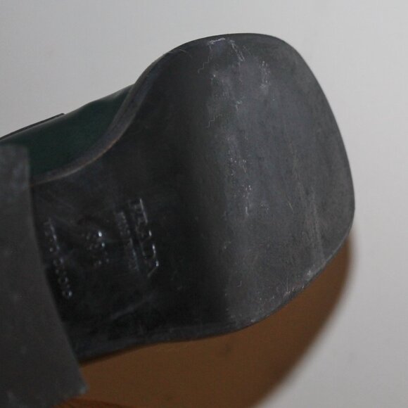 Rare PRADA Y2K Patent Chunky Heels Funky Loafers Shoes 39.5 US 9 - Picture 7 of 7